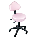 Cadeira Mocho Rosa Claro Ergonômico - ULTRA Móveis