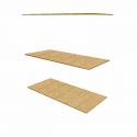 Kit Bandeja Madeira Mini Porta Pallet - Largura 1,80 Profundidade 0,60 - ULTRA Móveis