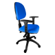 Cadeira Ergonômica NR17 Tecido Azul Royal - ULTRA Móveis