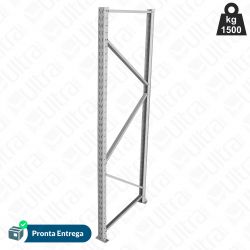 Coluna Lateral Mini Porta Pallet - Altura 2,00 X Profundidade 0,80 - 500Kg