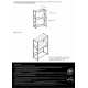 Mini Porta Pallet Inicial 250KG Com 3 Longarinas 2,00 X 1,80 X 0,60 Com Bandeja De Madeira - ULTRA Móveis