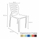 Kit 04 Cadeiras Ultra Design - Preta