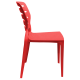 Kit 04 Cadeiras Ultra Design - Vermelho Cereja