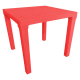 Kit Mesa e Cadeiras Ultra Design - Vermelho Cereja