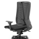 CADEIRA TWISTER COM RELAX SYSTEM BASE DIRETOR PIRAMIDAL ASSENTO PRETO TELA PRETA