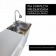 Pia de Cozinha Balcão Pressurizada Bivolt - ULTRA Móveis