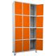 Roupeiro GRP 01/12 Porta Laranja - CHAPA 26
