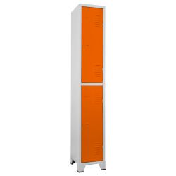 Roupeiro GRP 2/2 Porta Laranja - CHAPA 26