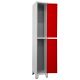 Roupeiro GRP 2/2 Porta Vermelha - CHAPA 26