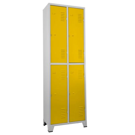 Roupeiro GRP 2/4 Porta Amarela - CHAPA 26