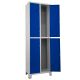 Roupeiro GRP 2/4 Porta Azul - CHAPA 26
