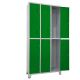 Roupeiro GRP 2/6 Porta Verde - CHAPA 26