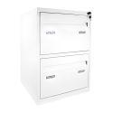 Arquivo de Aço 2 Gavetas em Chapa 26 W3 - BRANCO