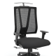 CADEIRA PRESIDENTE TWISTER - BASE PIRAMIDAL RELAX SYSTEM - COM PORTA PALETÓ