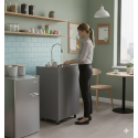 Pia Portátil Gourmet Cinza Pressurizada Bateria - ULTRA Móveis