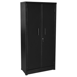 Armário de Aço AA-16 1,60 x 0,75 x 0,35 Preto - ULTRA Móveis
