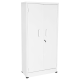 Armário de Aço AA-16 1,60 x 0,75 x 0,35 Branco - ULTRA Móveis