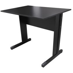 Mesa de 90cm Preta Home Office - ULTRA Móveis