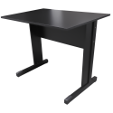 Mesa de 90cm Preta Home Office - ULTRA Móveis