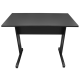 Mesa de 90cm Preta Home Office - ULTRA Móveis