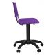 CADEIRA GIRATORIA PLASTICA LILAS FIXA SECRETARIA